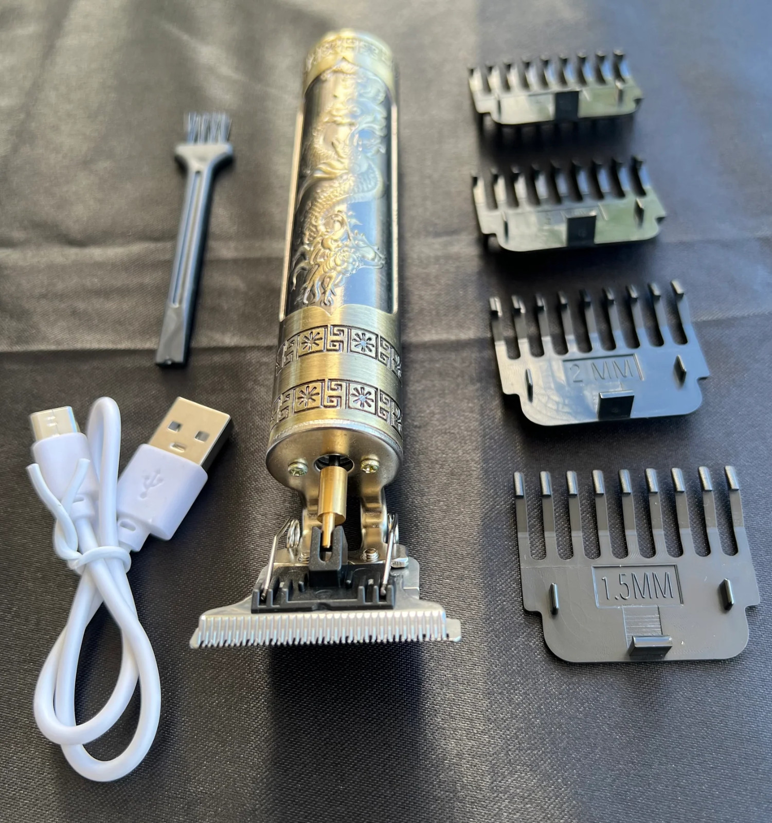 Vintage T9 Barbeador Dragon Beard Hair Trimmer Cutter Machine for Men