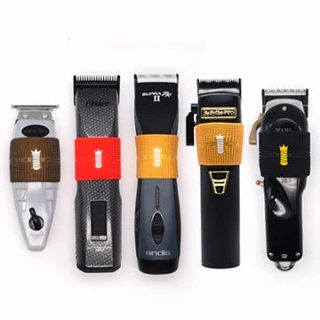 True Band Clipper/Trimmer Grip Slim Size – 4 Pack (Gold, Copper, Black, Red)