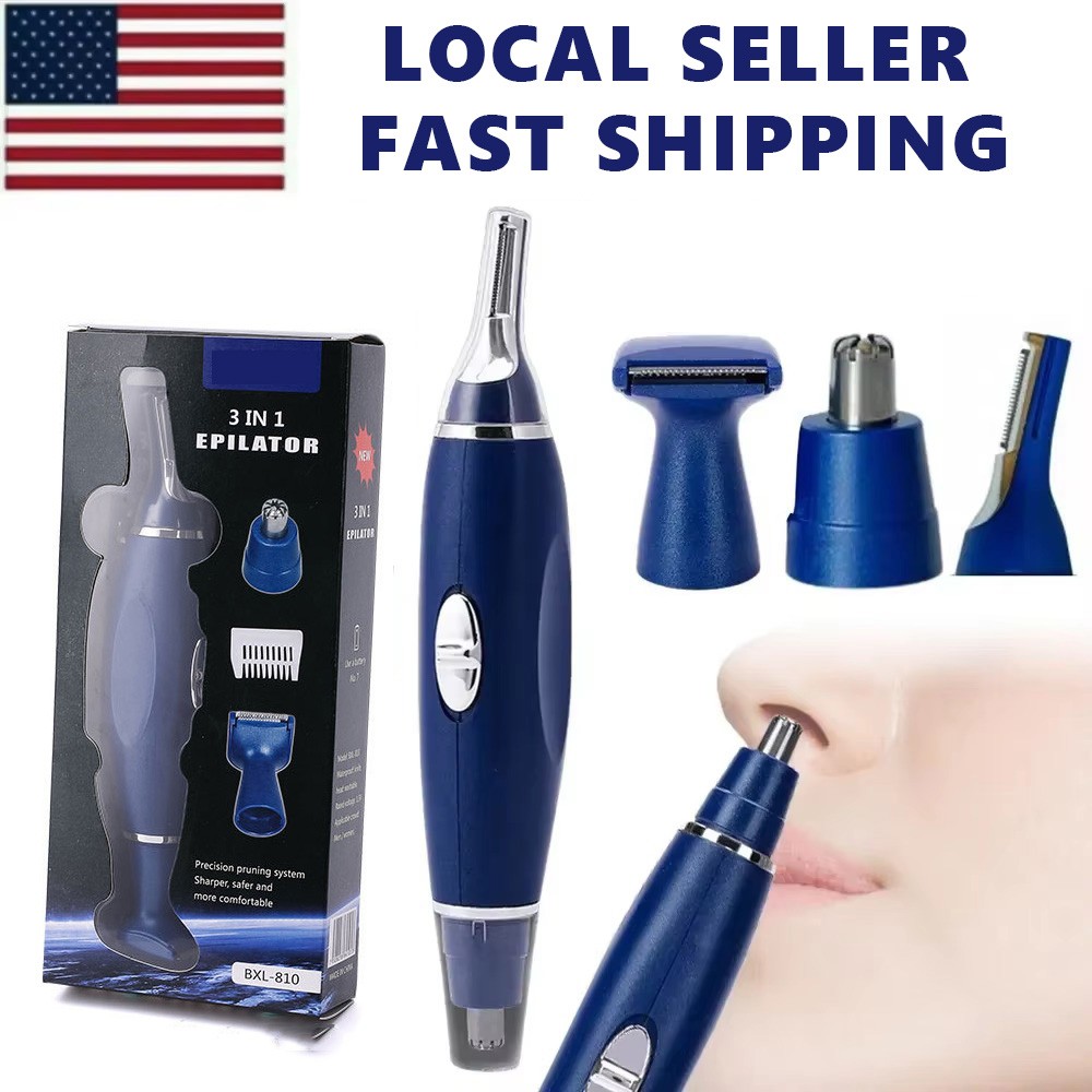 2026 NEW Nose Ear Face Neck Eyebrow Hair Mustache Beard Trimmer Shaver Clippers