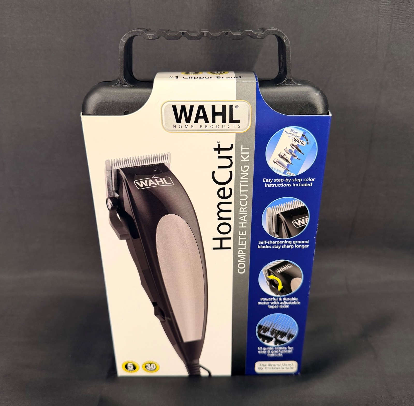 Wahl 18 PC Home Cut Men’s Hair Trimmer Kit Clippers Haircut Barber Set Trim NEW!
