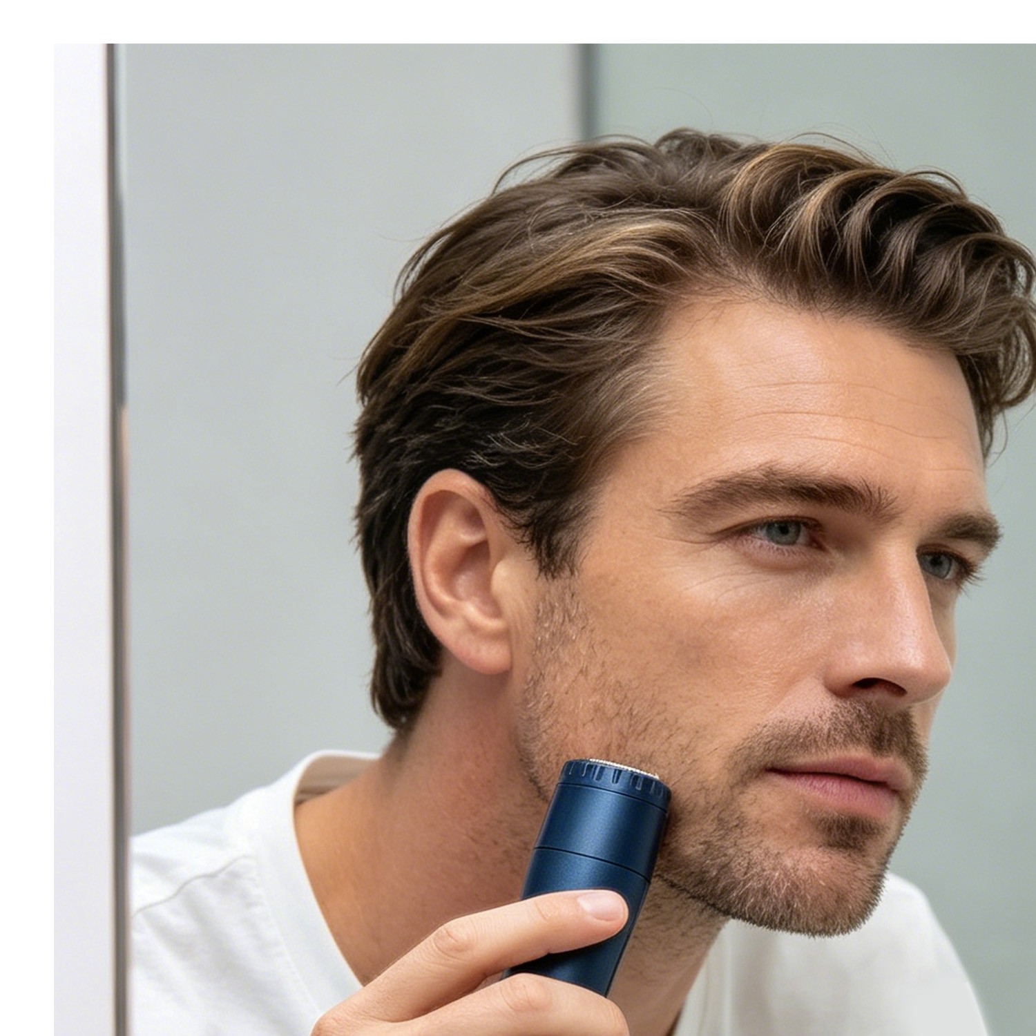 Men Nose Ear Face Neck Eyebrow Hair Mustache Beard Trimmer Shaver Clipper New