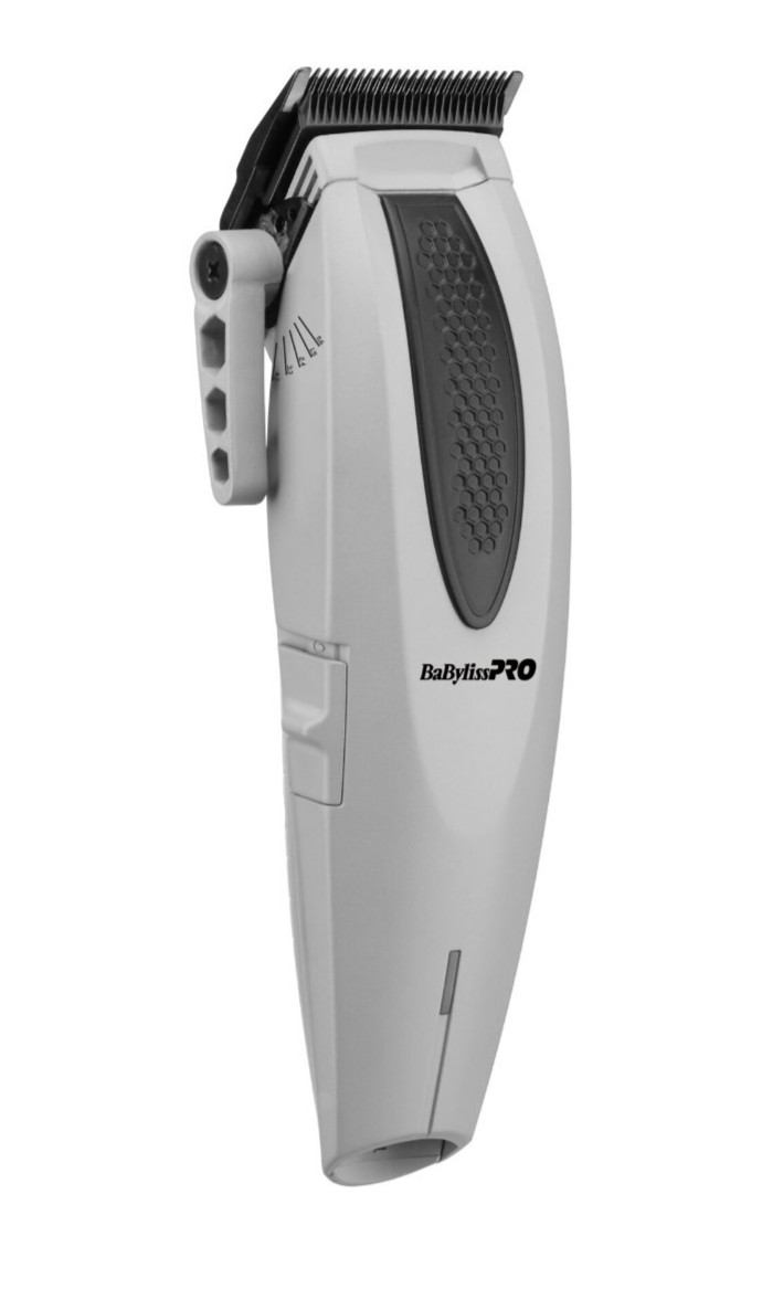 BaByliss PRO LithiumFX+ Cord/Cordless Ergonomic Clipper & Trimmer Combo Set Gray