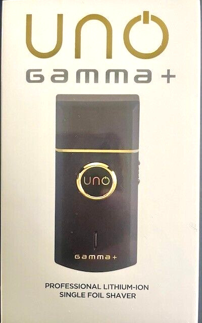 Gamma+ UNO Professional Lithium-Ion Single Foil Shaver Black | GPUNOSFS