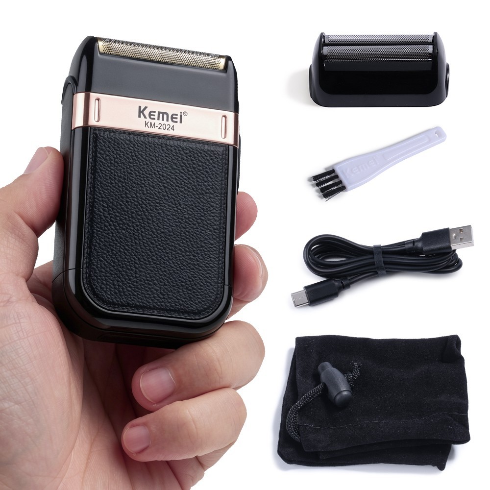 KEMEI Electric Shaver Trimmer Razor Rechargeable Hair Beard Shaving Machine 2026
