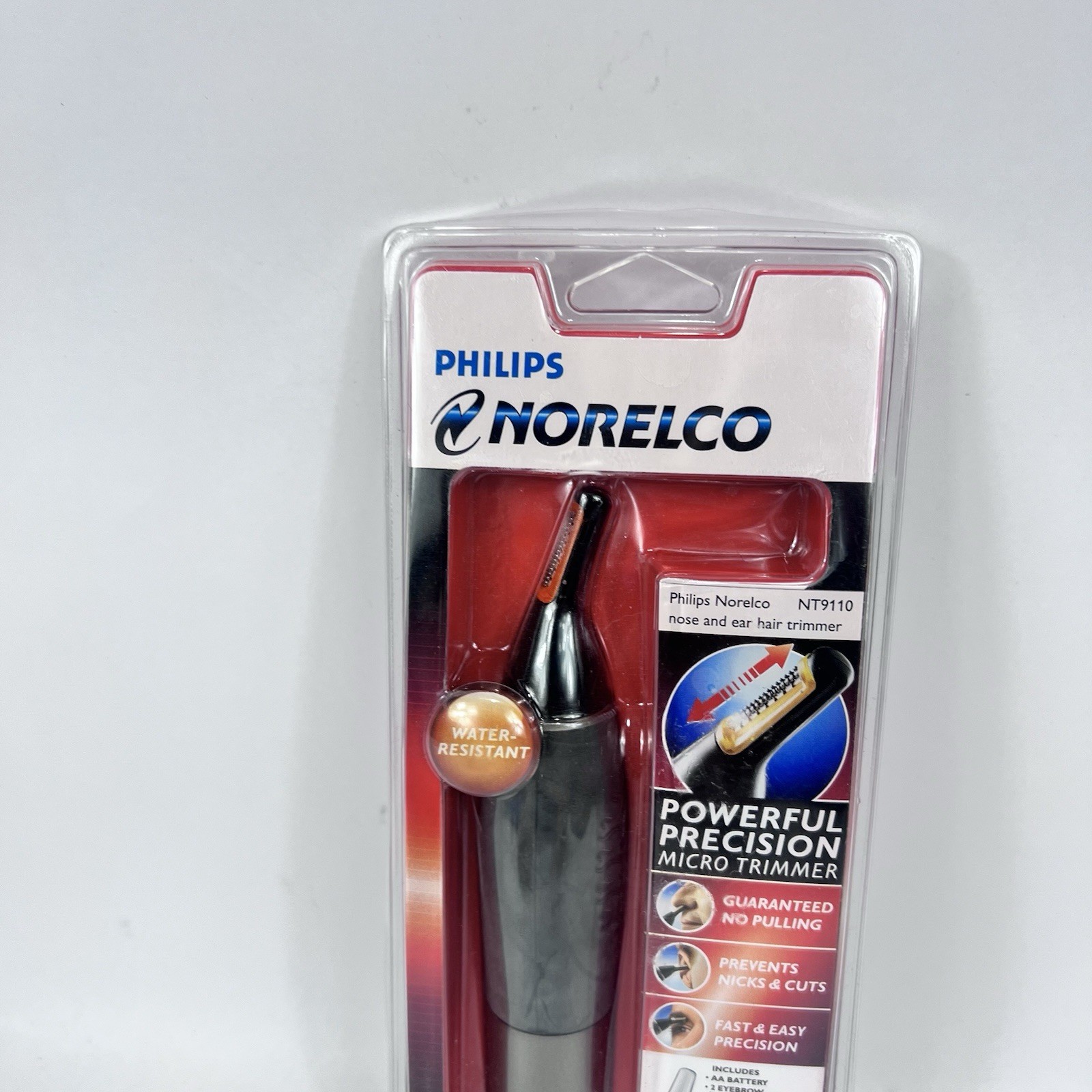Philips Norelco NT9110 Powerful Precision Micro Trimmer Nose Ear Hair New Sealed
