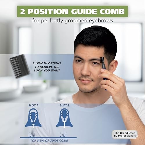 Wahl Micro Groomsman Battery Trimmer for Nose, Ear & Brow – Model 5640-600