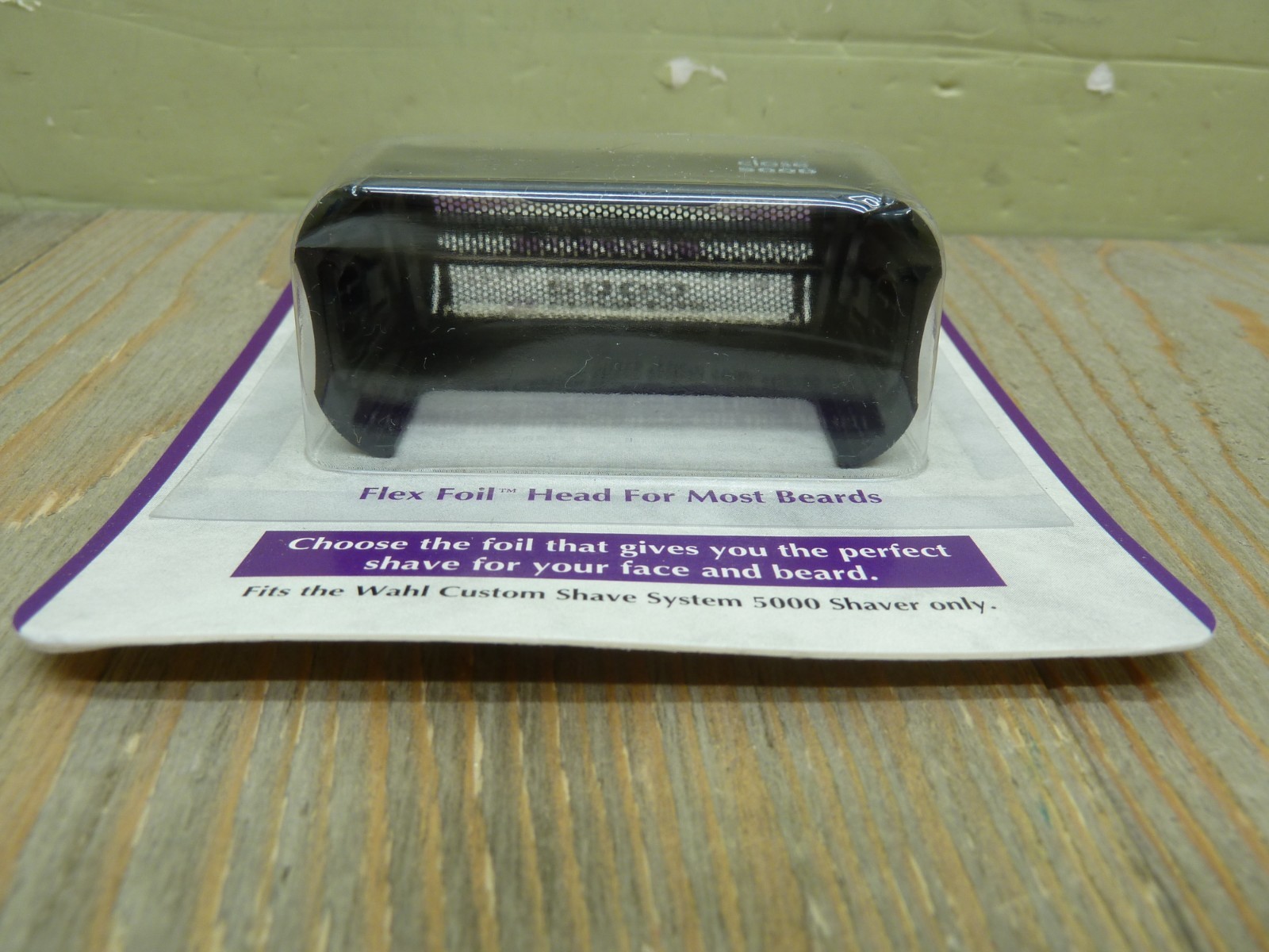 Whal Custom Shave System 5000 2 Close Flex Foil Replacement Head 7034 NOS