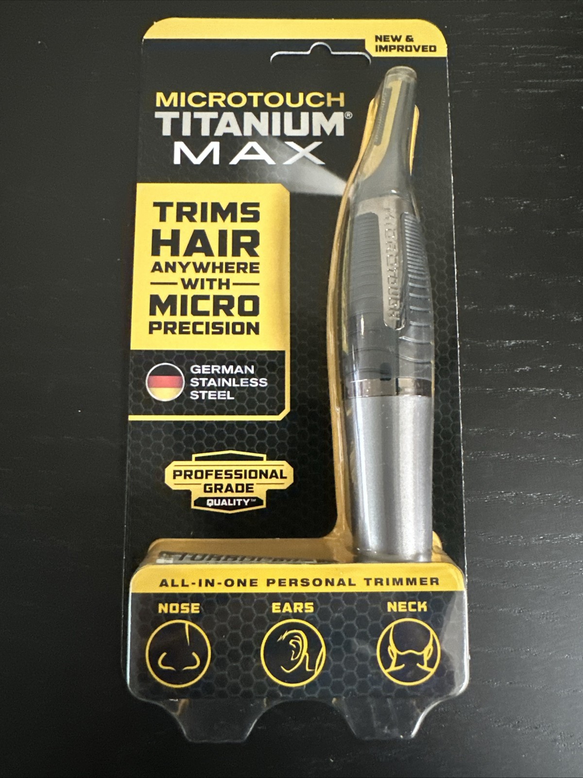 Microtouch Titatnium Max All-In-One Personal Mirco Precision Trimmer [NEW]