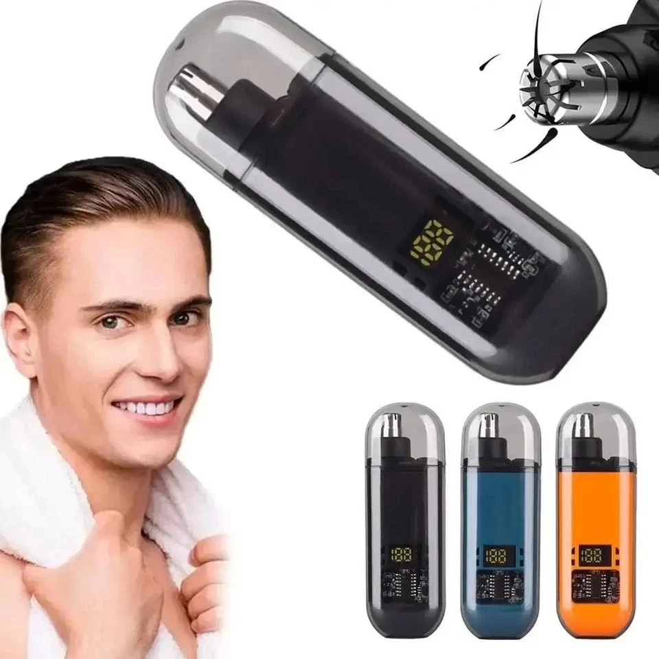 USB Rechargeable Nose Ear Hair Trimmer for Men Portable Clipper Original