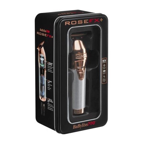 BaBylissPRO ROSEFX+ All-Metal Lithium Outlining Trimmer | FX787NRG
