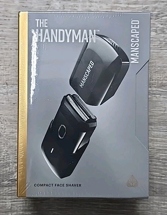 MANSCAPED The Handyman Compact Face Shaver NEW Sealed In Plastic Wrap