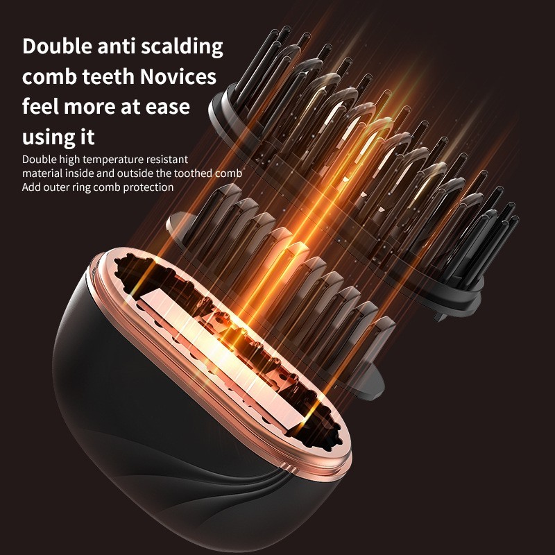Mini Hair Straightening Comb Wireless Charging Portable Multifunctional Hair Car