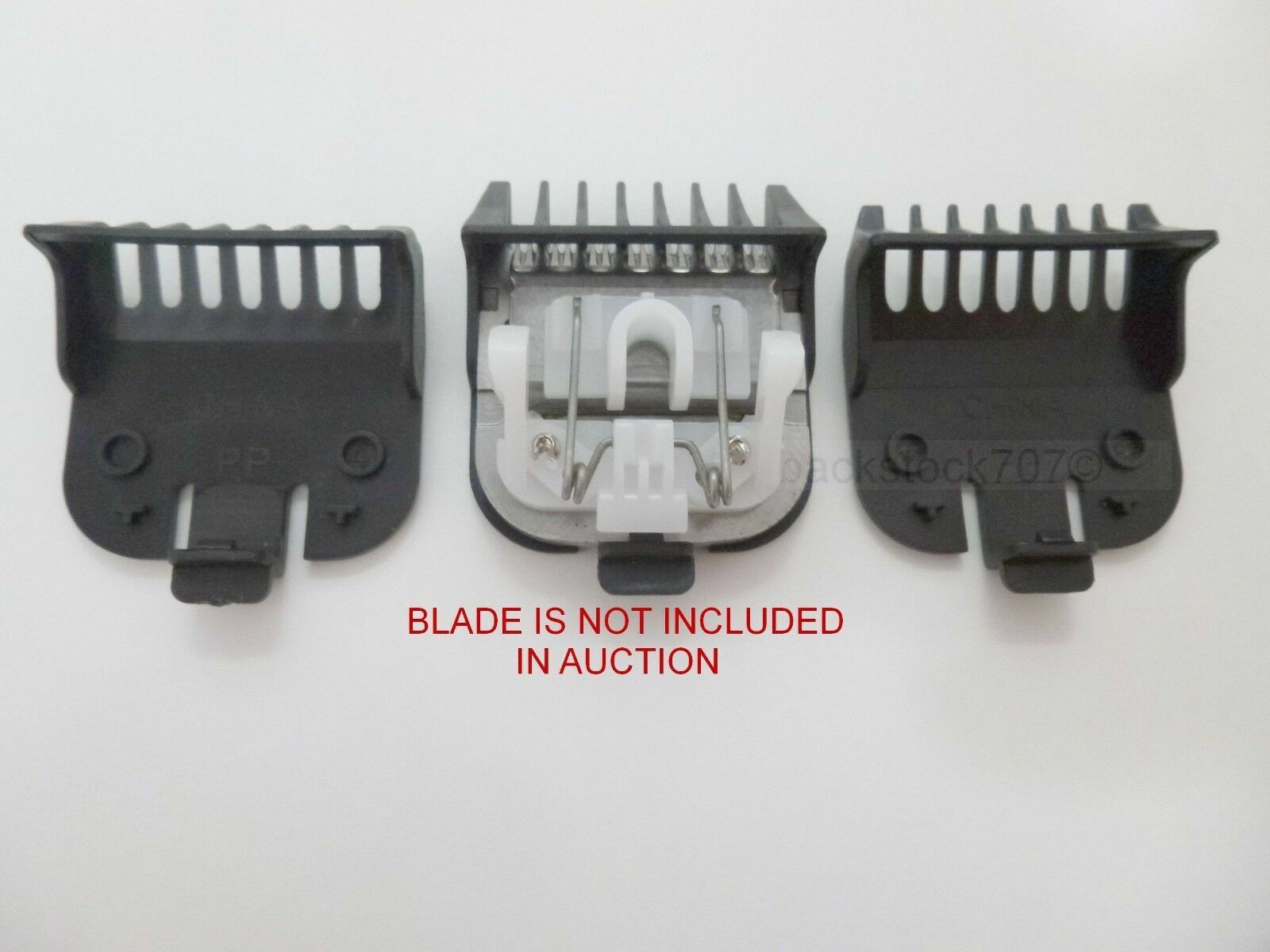 Wahl Trimmer Replacement Blade Guard Beard Stubble Comb Set and 6 Position Guide
