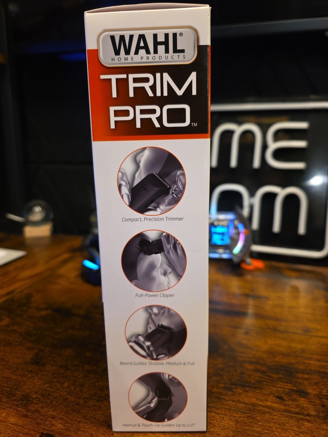 Wahl Trim Pro Compact Corded Trimmer for Men with Detachable Blades New