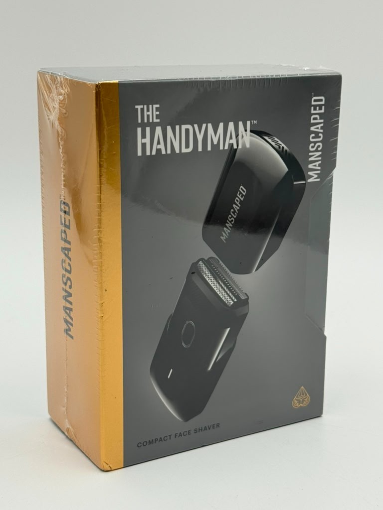 MANSCAPED The Handyman Compact Electric Foil Face Shaver Men’s Travel Razor