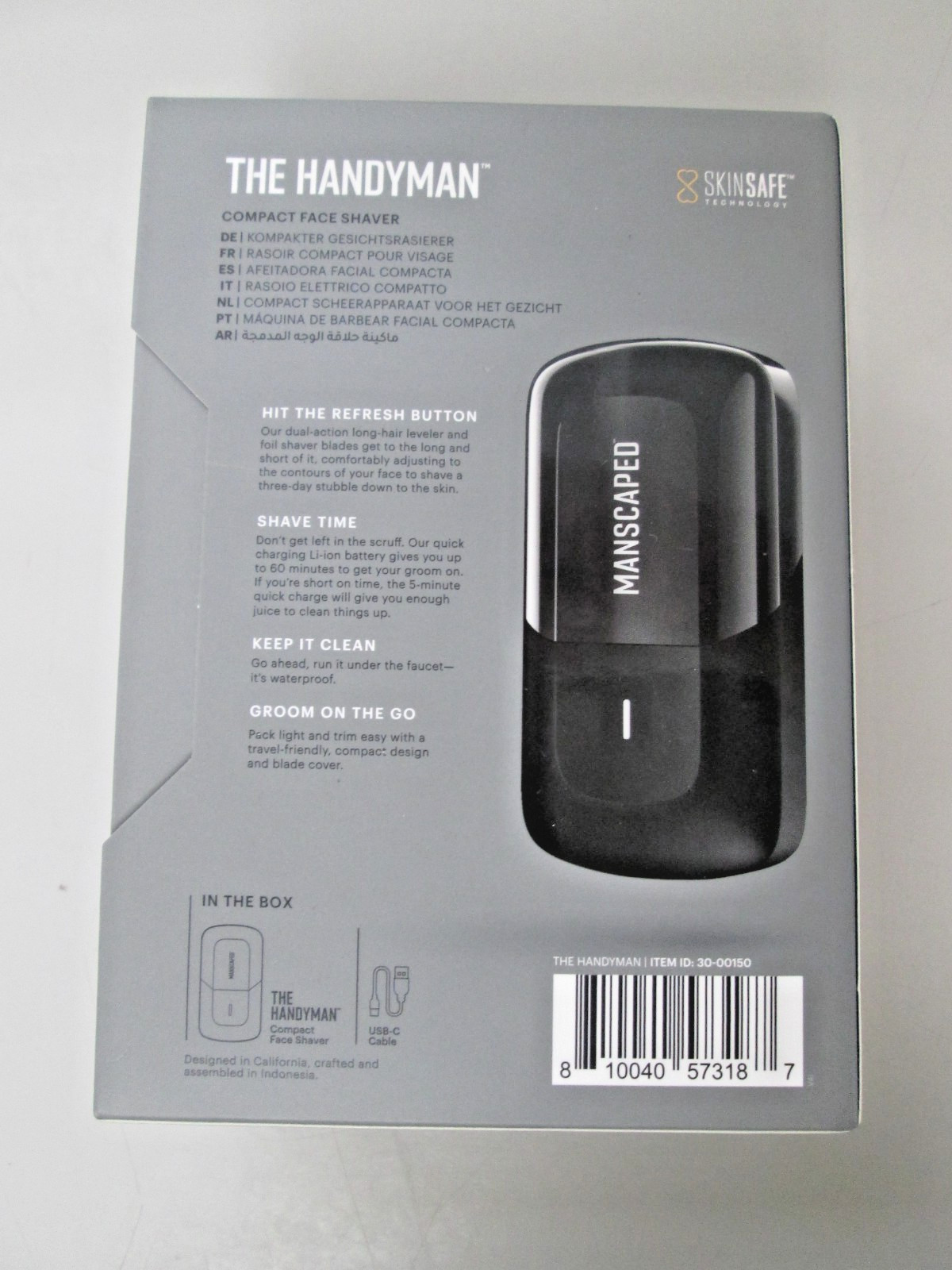 MANSCAPED The Handyman Compact Face Shaver – Open Box – Never Used