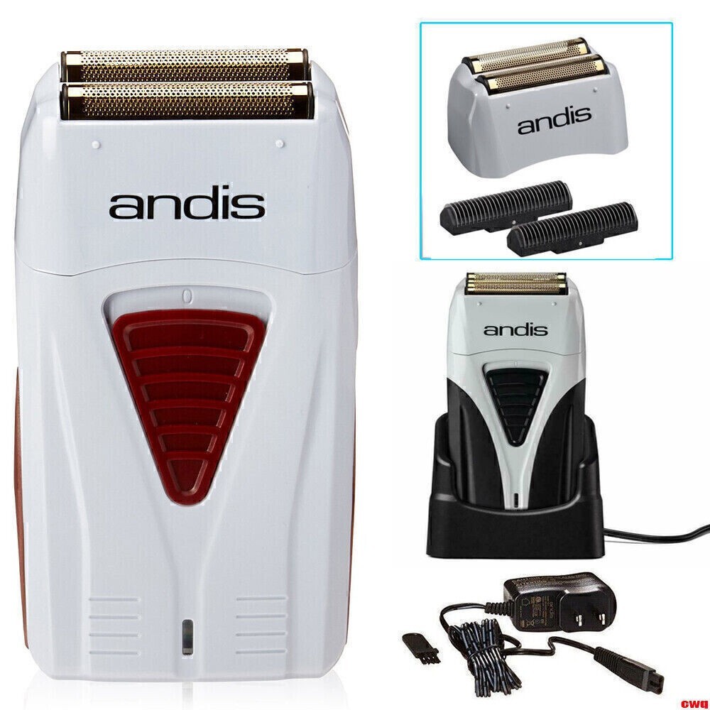 Andis 17200 Profoil Lithium Plus Titanium Foil Shaver Cordless Hypo-Allergenic