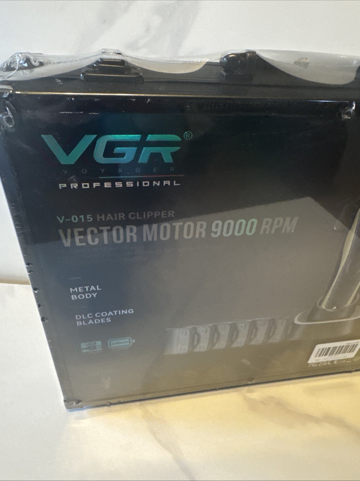 VGR Voyager 015 Professional Cordless Hair Clippers 9000 RPM Vector Motor Metal