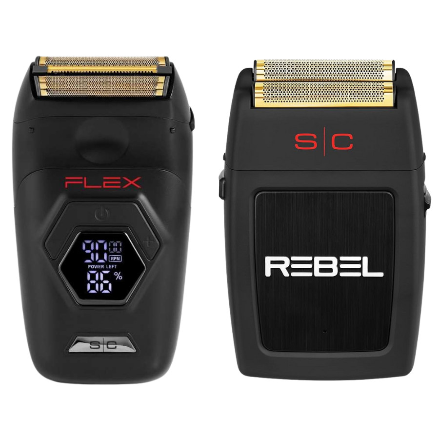 StyleCraft Rebel Super Torque & Flex Shaver | SC802B + SC806B