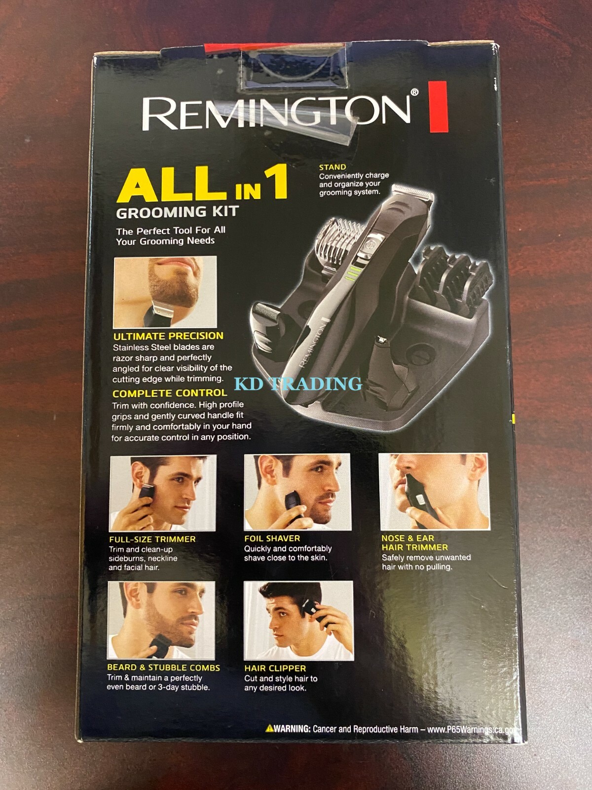 REMINGTON ALL-IN-1 Nose Ear Hair Beard Rechargeable Precision Trimmer & Shaver