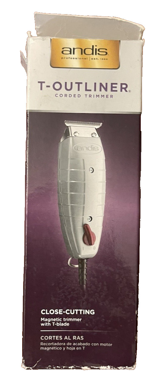 Andis T-Outliner Professional T-Blade Trimmer GTO Dry & Fading Corded #04710 VGC