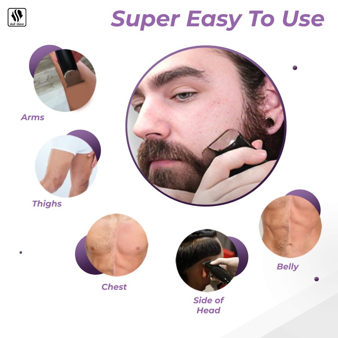 New Skull Shaver Baby Beast Trimmer: Cordless Hair and Beard Trimmer