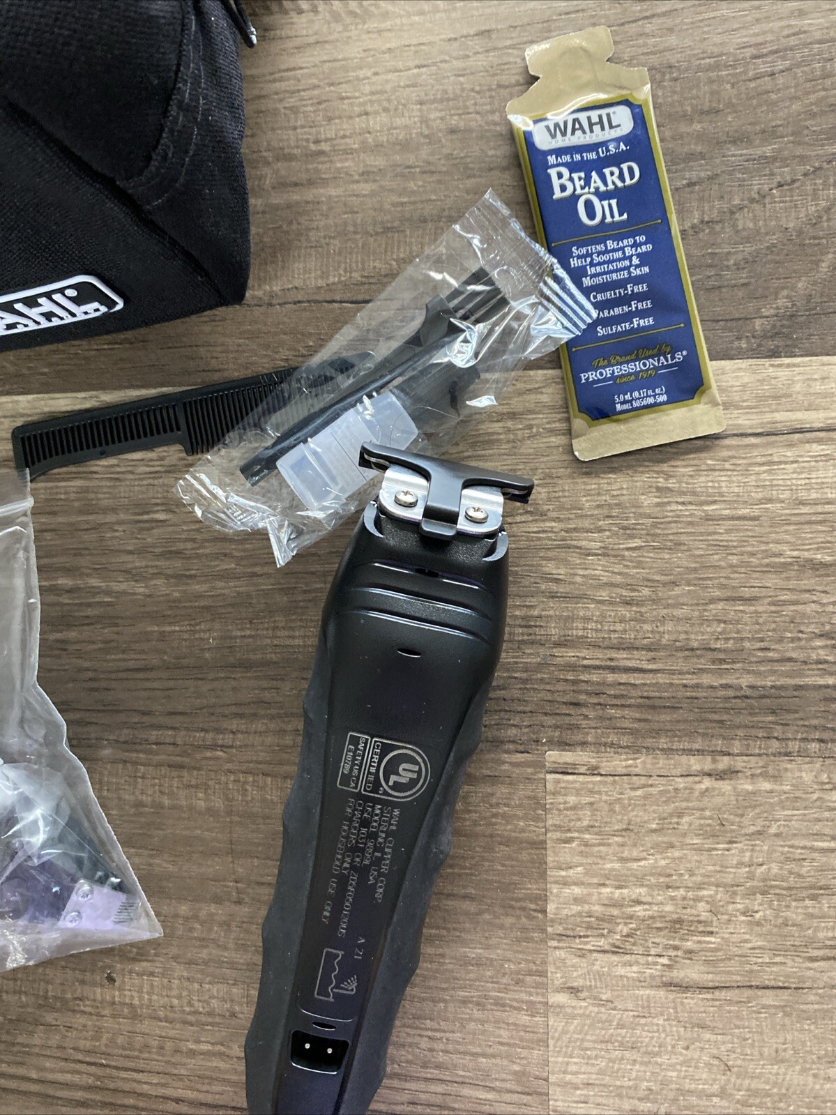 WAHL Deluxe Aqua Blade Lithium Trimmer 09899-100/no Charger/w