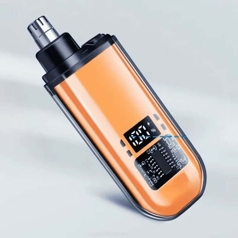 Portable USB-C Nose & Ear Hair Trimmer for Men Fast Charge