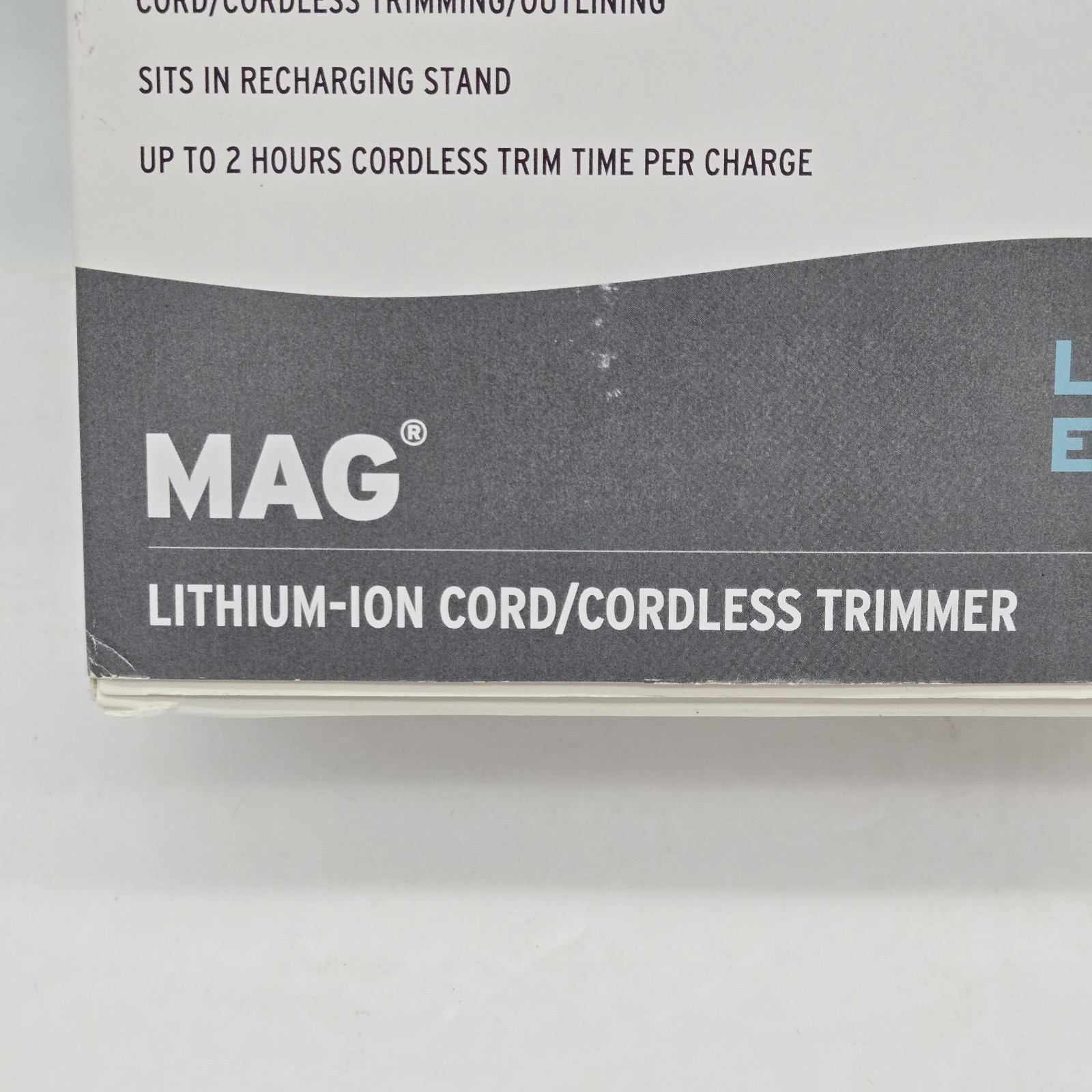 Wahl Sterling Limited Edition Lithium-Ion Cord/Cordless Mag Trimmer Blue