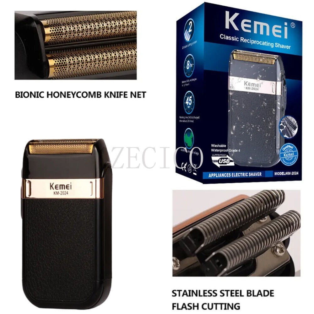 Men’s Electric Shaver Trimmer Razor Hair Beard Shaving Machine USB Rechargeable