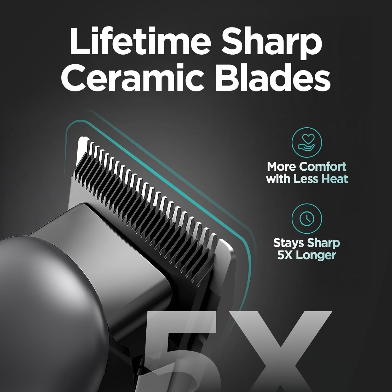 Professional Hair Clippers for Men, Professional Barber Clippers and Trimmer