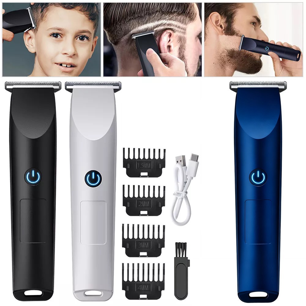 Men Electric Beard Trimmer Hair Clippers Cutting Mustache Barber Shaving Machine