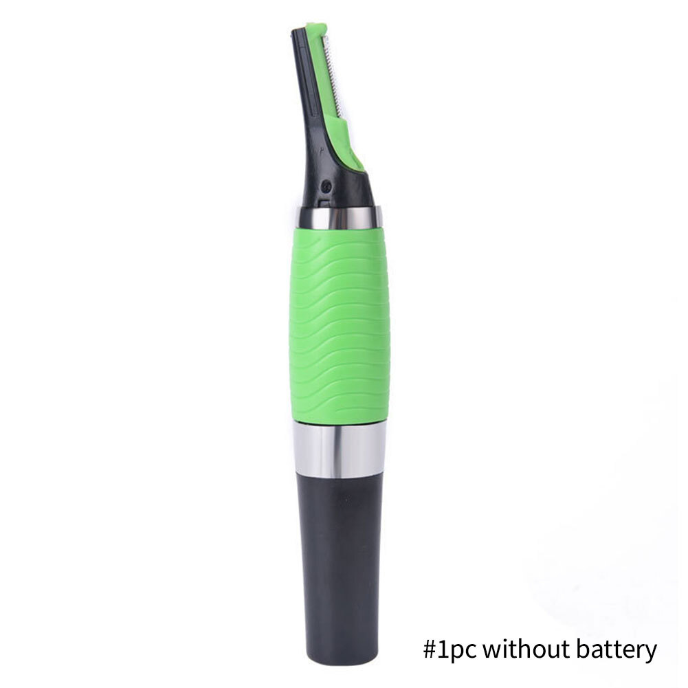 Hot Men Nose Ear Face Neck Eyebrow Hair Mustache Beard Trimmer Shaver Clipper PE