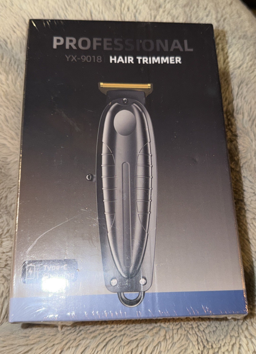 YX-9018 Professional Rechargeable Electric T-Blade Trimmer for Face & Neck