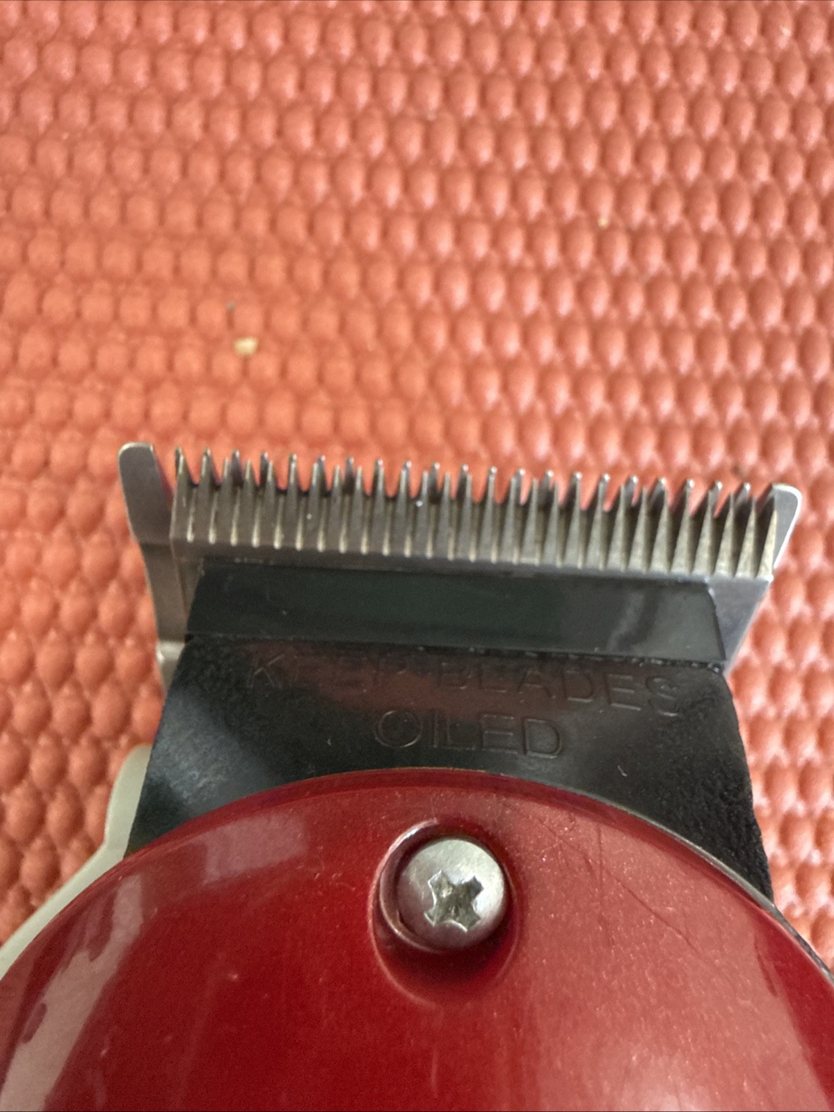 Wahl Model ST Professional Designer Red Electric Corded Clippers
