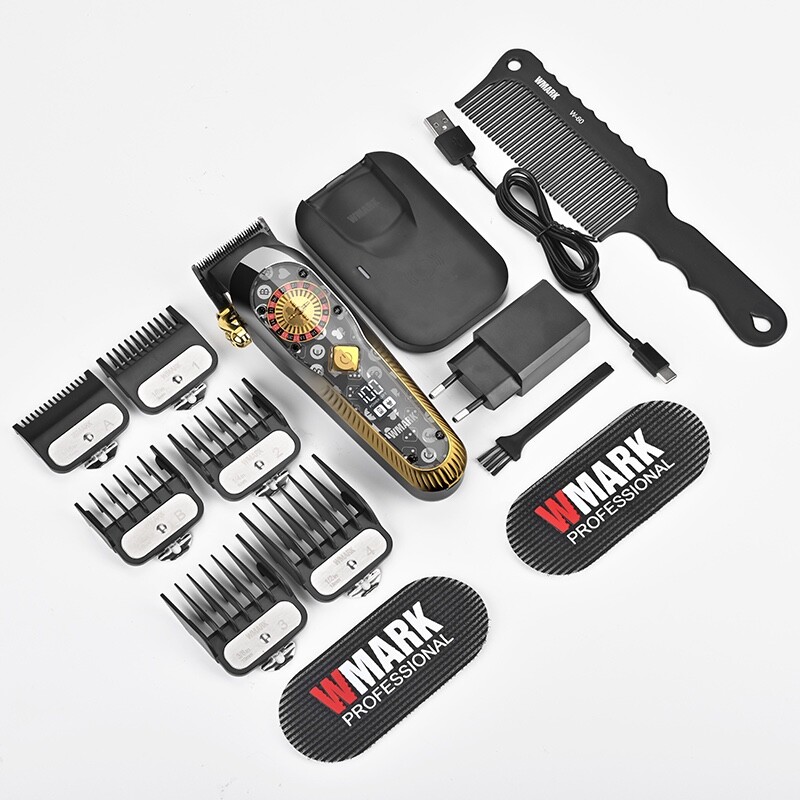 WMARK NG-134 Professional Hair Cutting Machine – Cordless and Silent