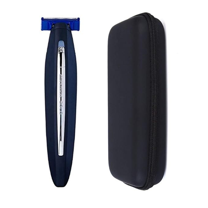 Trimmer Case Travel Bag EVA Semi Hard Shell Zipper Storage Razors Mesh 7.5″ 4″ 1