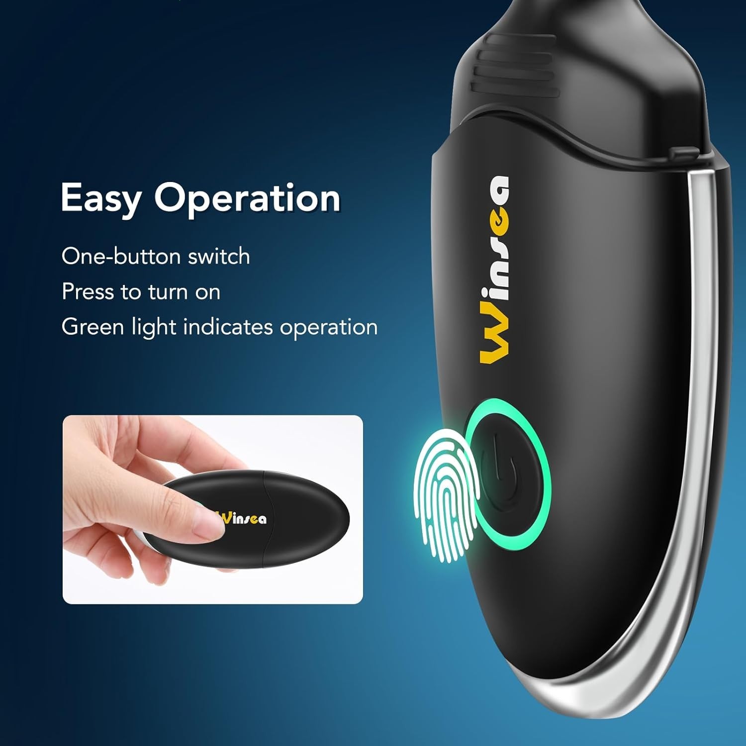 Portable USB Rechargeable Ear and Nose Hair Trimmer – Efficient Grooming for All