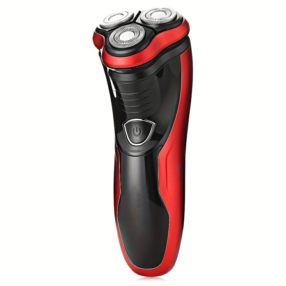 Men’s Razor Rotary Waterproof Electric Shaver Pop-Up Trimmer Wet Dry Cordless US