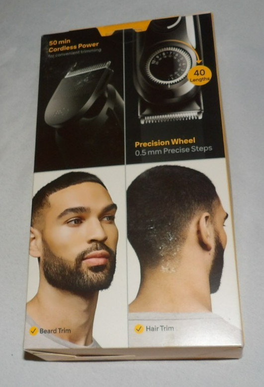 BRAUN All-In-One3 Hair TRIMMER Kit 40 Length Settings 8 in 1 Easy Click