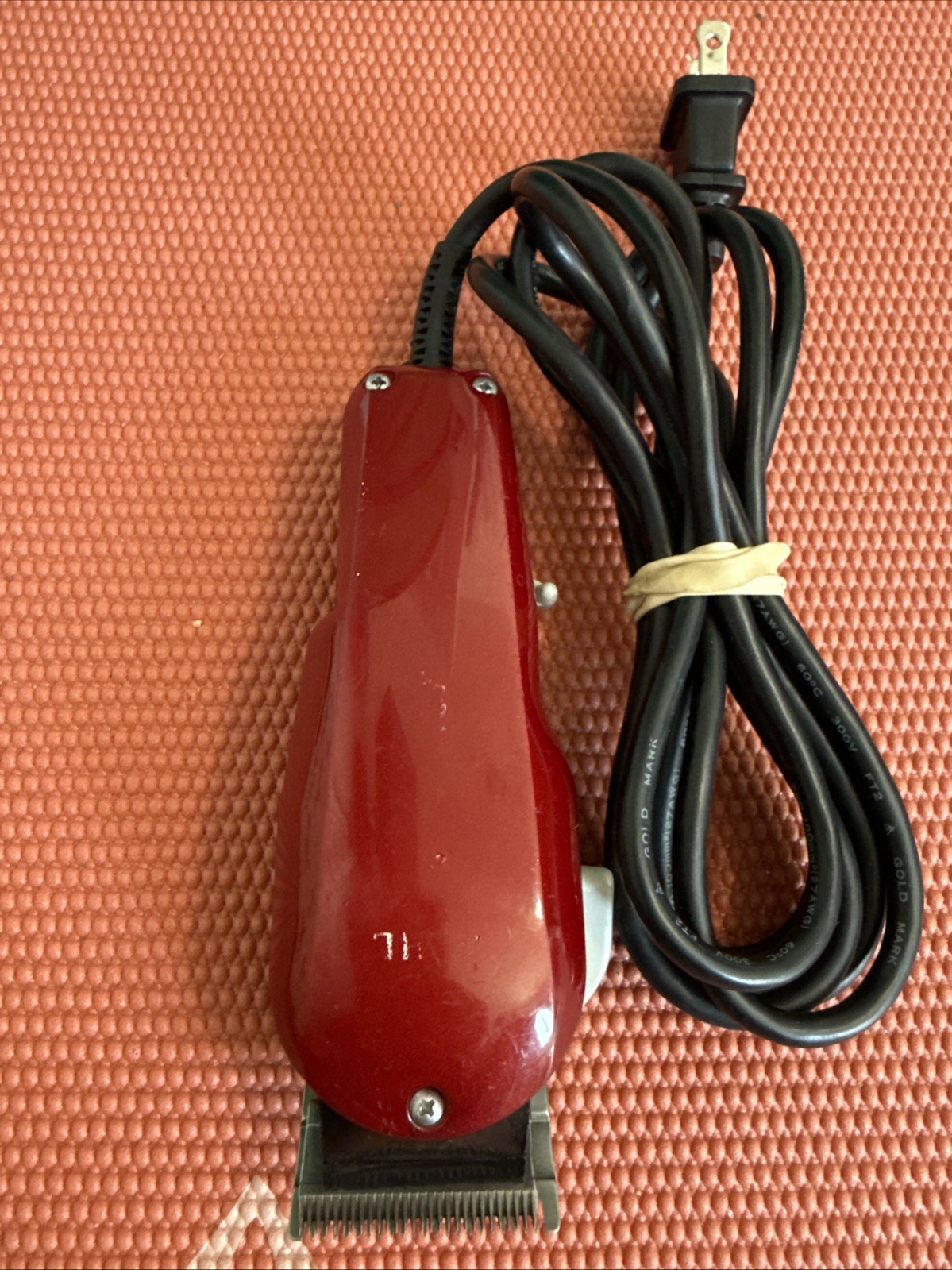 Wahl Model ST Professional Designer Red Electric Corded Clippers