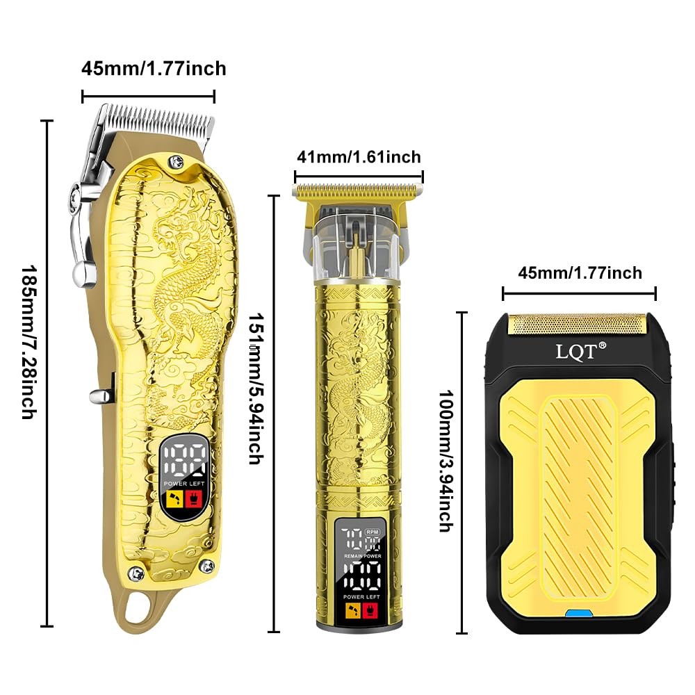 ® Professional Hair Clippers for Men, Hair Trimmer Cordless Barber Clippers a…