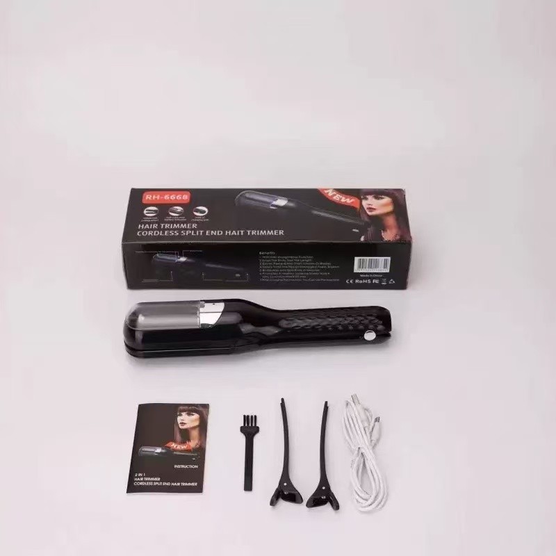 Cordless Split End Hair Trimmer USB Rechargeable Portable Hair Split End Remover