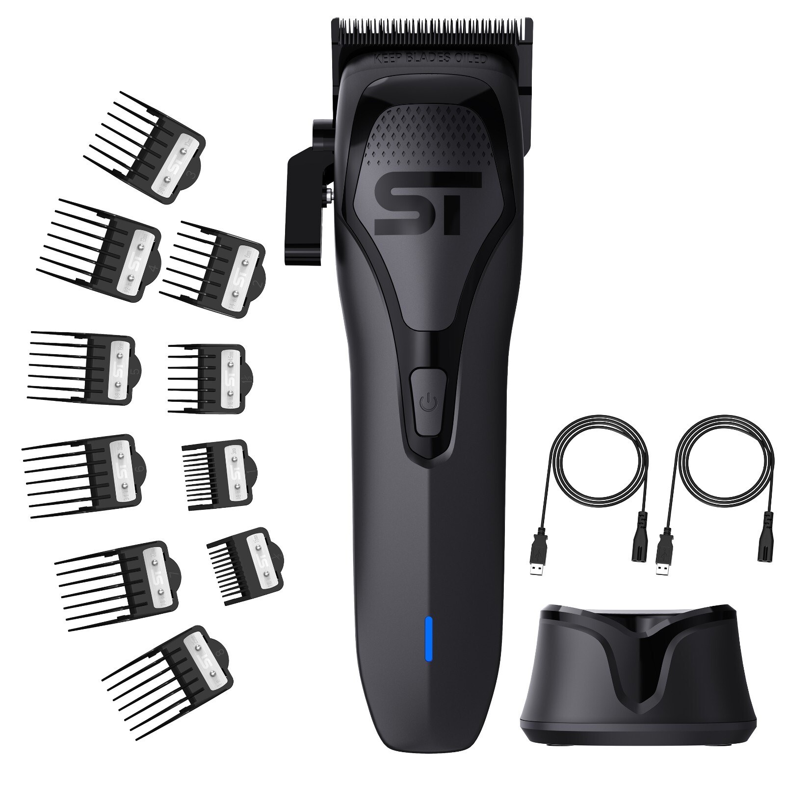 Supreme Trimmer DARKSTAR 72 DLC Taper Clipper w/ Magnetic Vector Motor | Black