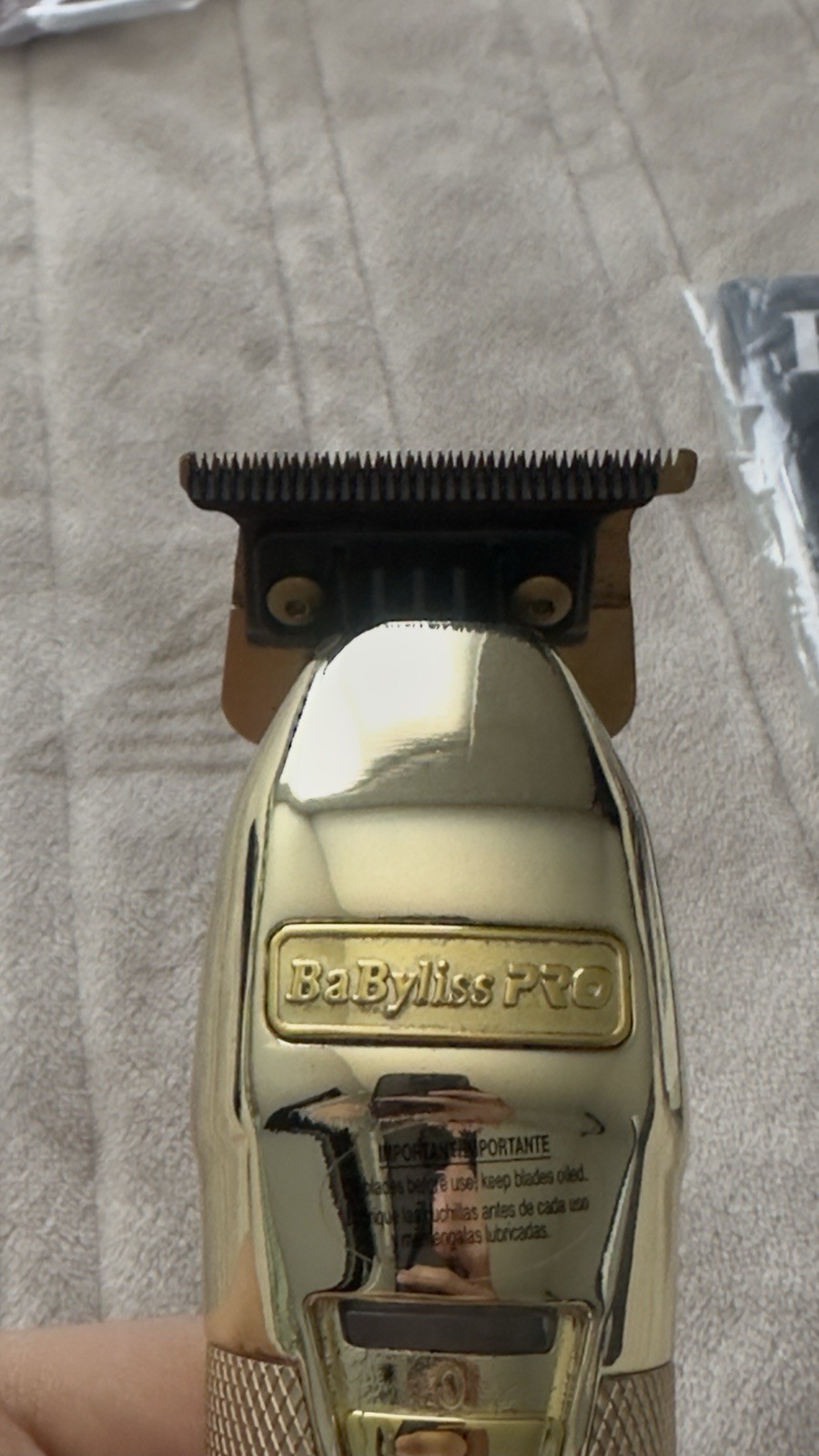 BaBylissPRO GoldFX Metal Lithium Outlining Trimmer FX707G TESTED WORKS w/ Cord