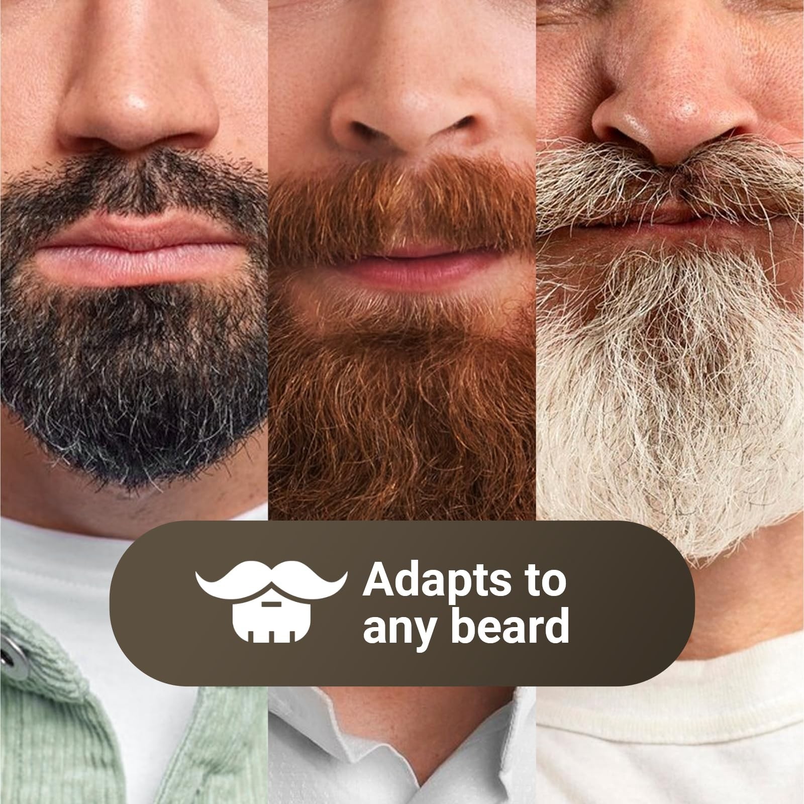 12-in-1 Rechargeable Beard Trimmer & Hair Clippers | Waterproof, Turbo Speed, 6