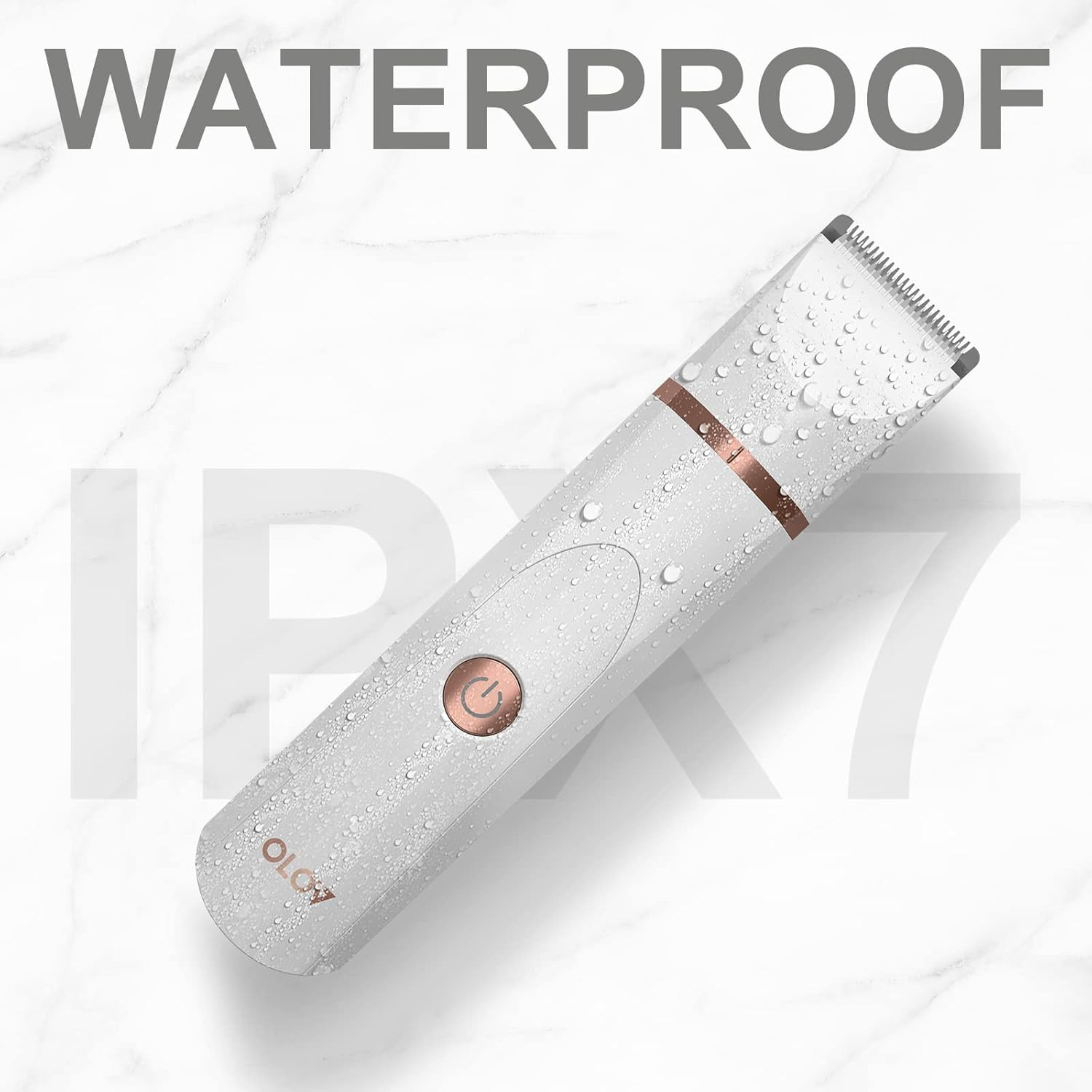 Electric Body Hair Trimmer – Groin Trimmer for Men – Bikini Trimmer Women – Wet/