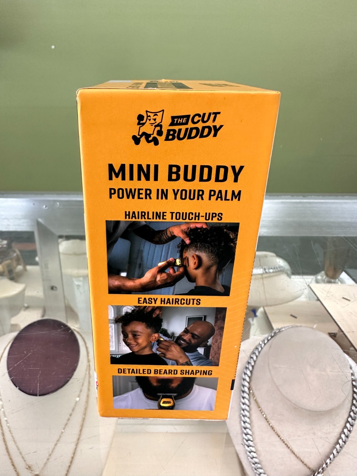 THE CUT BUDDY MINI BUDDY CORDLESS TRIMMER/CLIPPER -NEW-