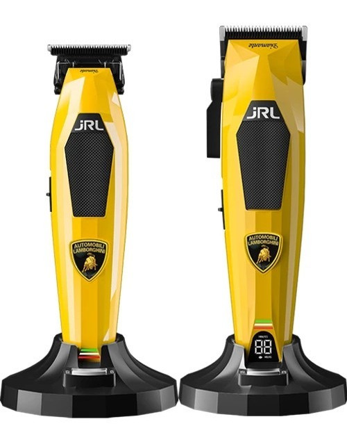 JRL x Lamborghini Diamante Cordless Clipper & Trimmer Set Limited Edition YELLOW