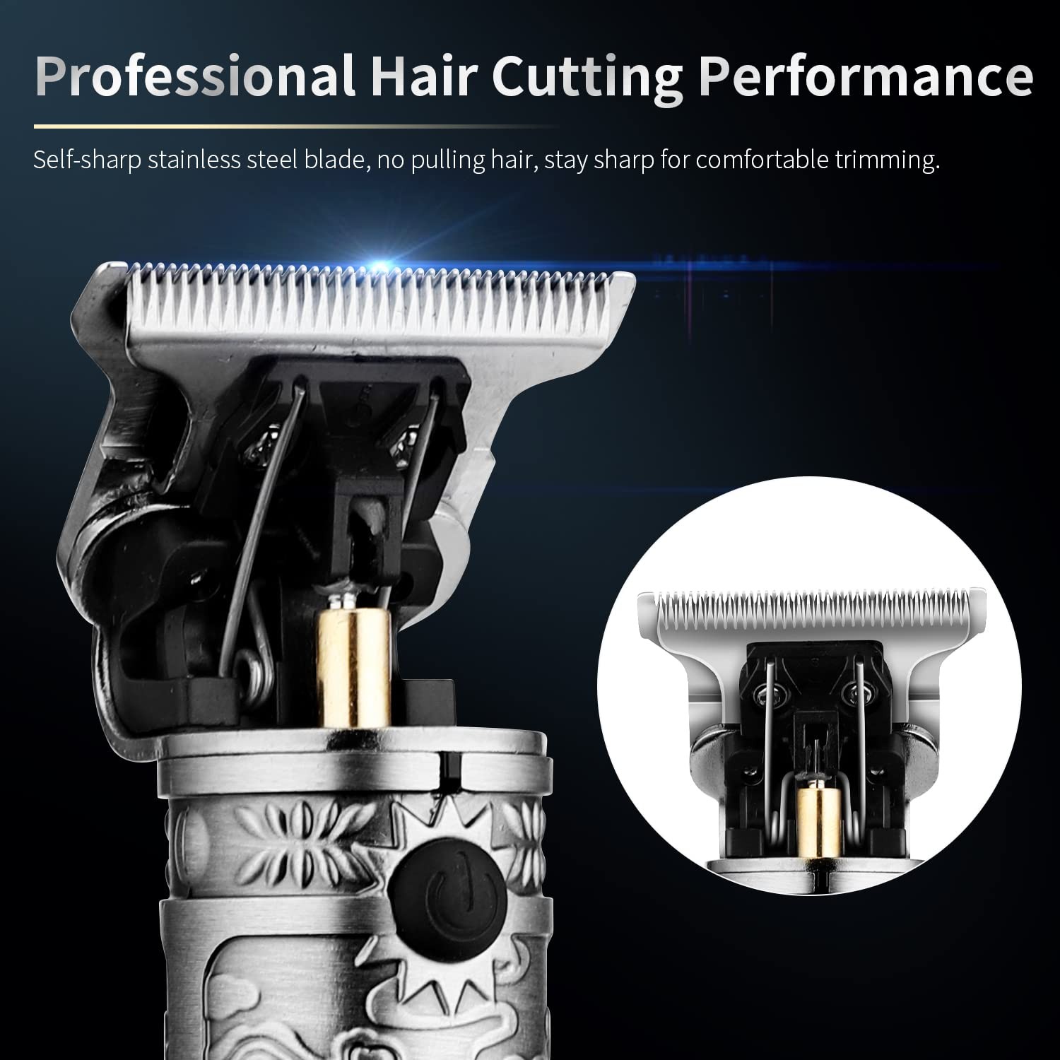 Hair Clippers for Men with Blade, Professional Hair Trimmer for Barber, T-Bla…